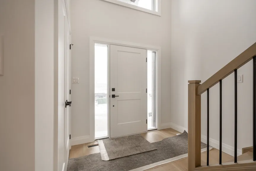coppertree custom homes manorwood foyer entrance