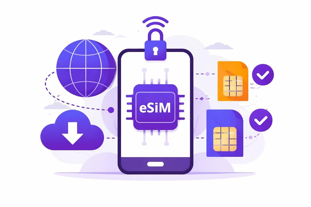 ESIM digital activation process