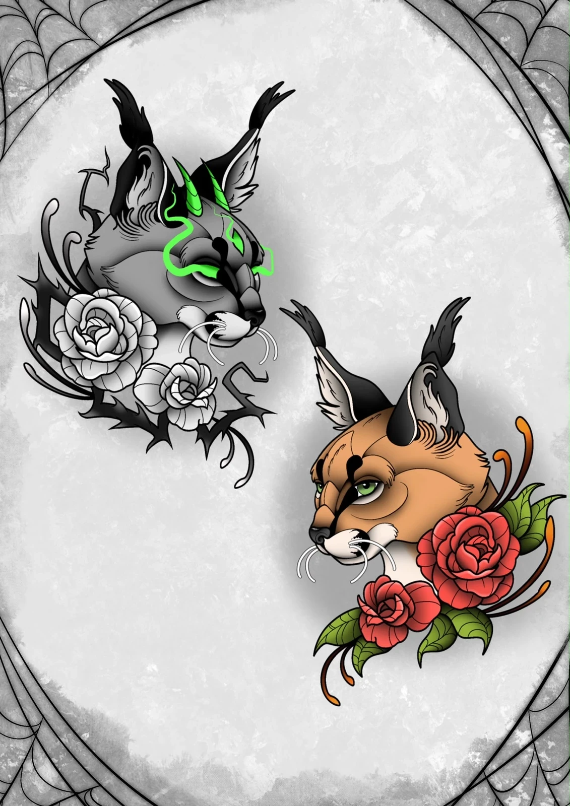 Tattoo design by Edward — work 1