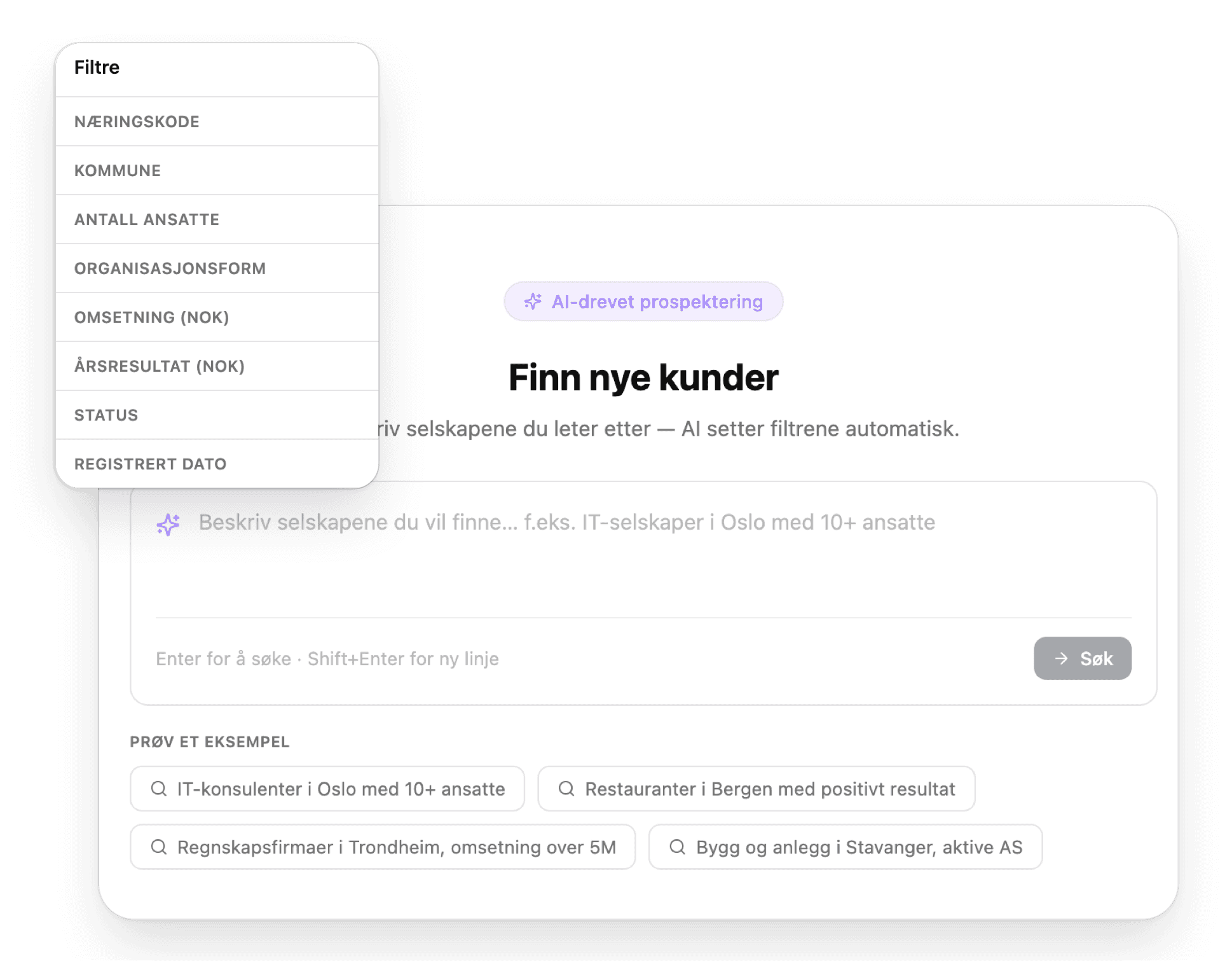 Arvo CRM-system prospektering