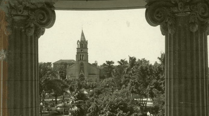 visao do automvel clube para a praca rui barbosa