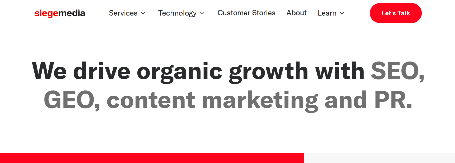 siege media - B2B SaaS SEO Agency