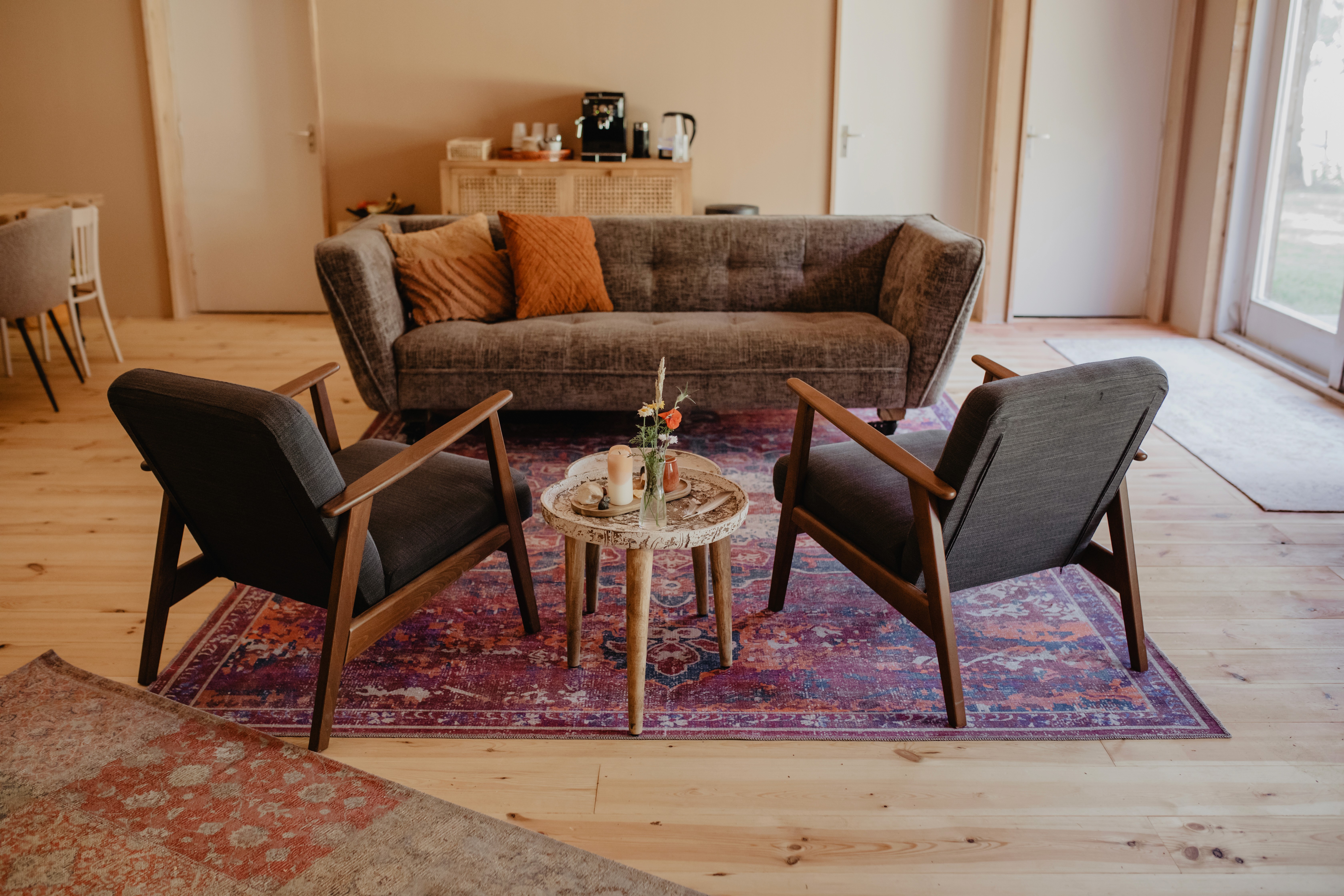 interieur van de praktijkruimte de Oase