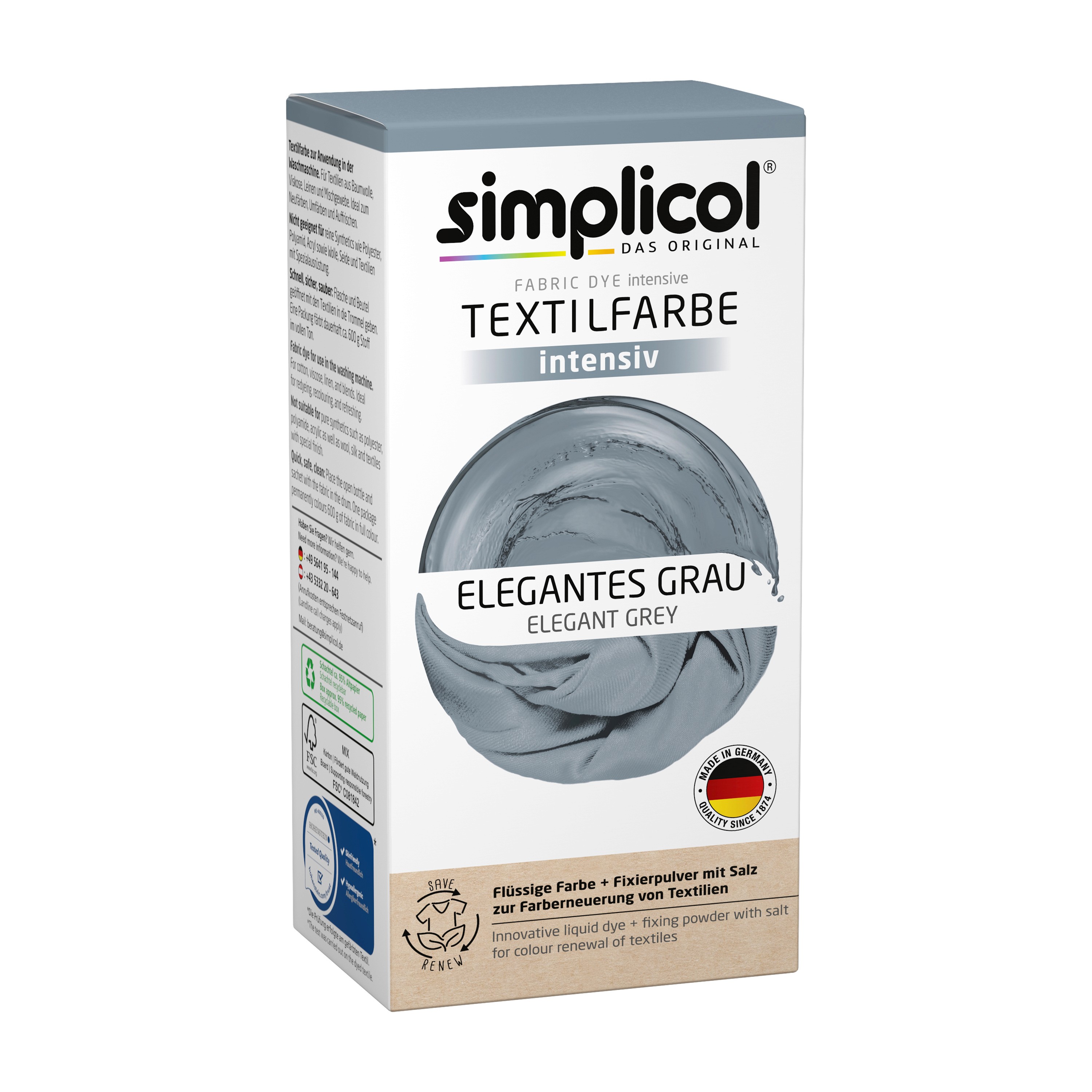 Simplicol Intensiv Elegancki Szary