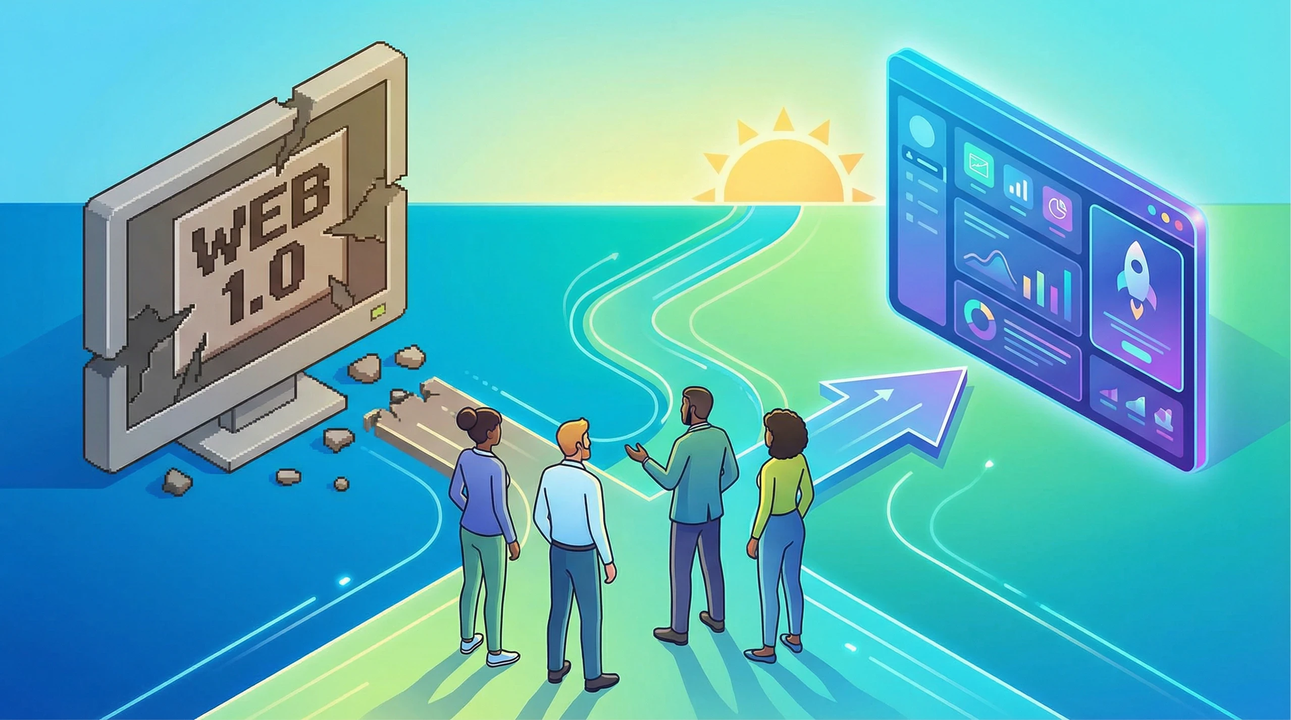 refonte d'un ancien site internet vers un nouveau