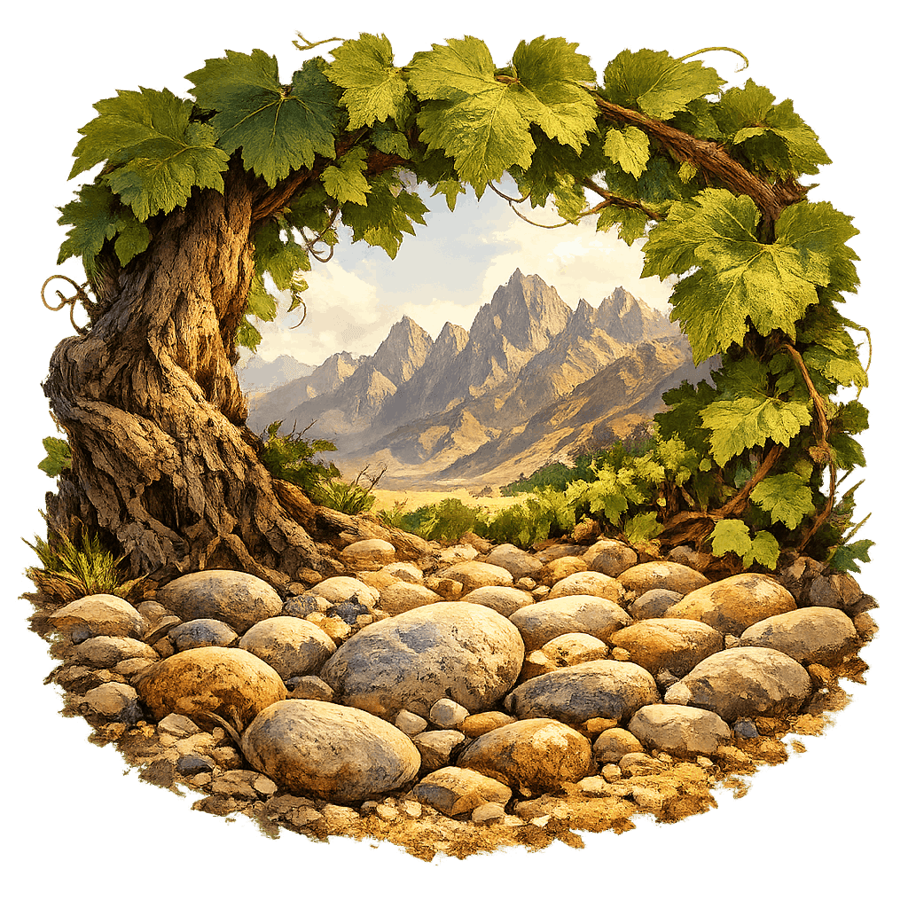 Detailed graphic of the Arroyo Seco wine region.