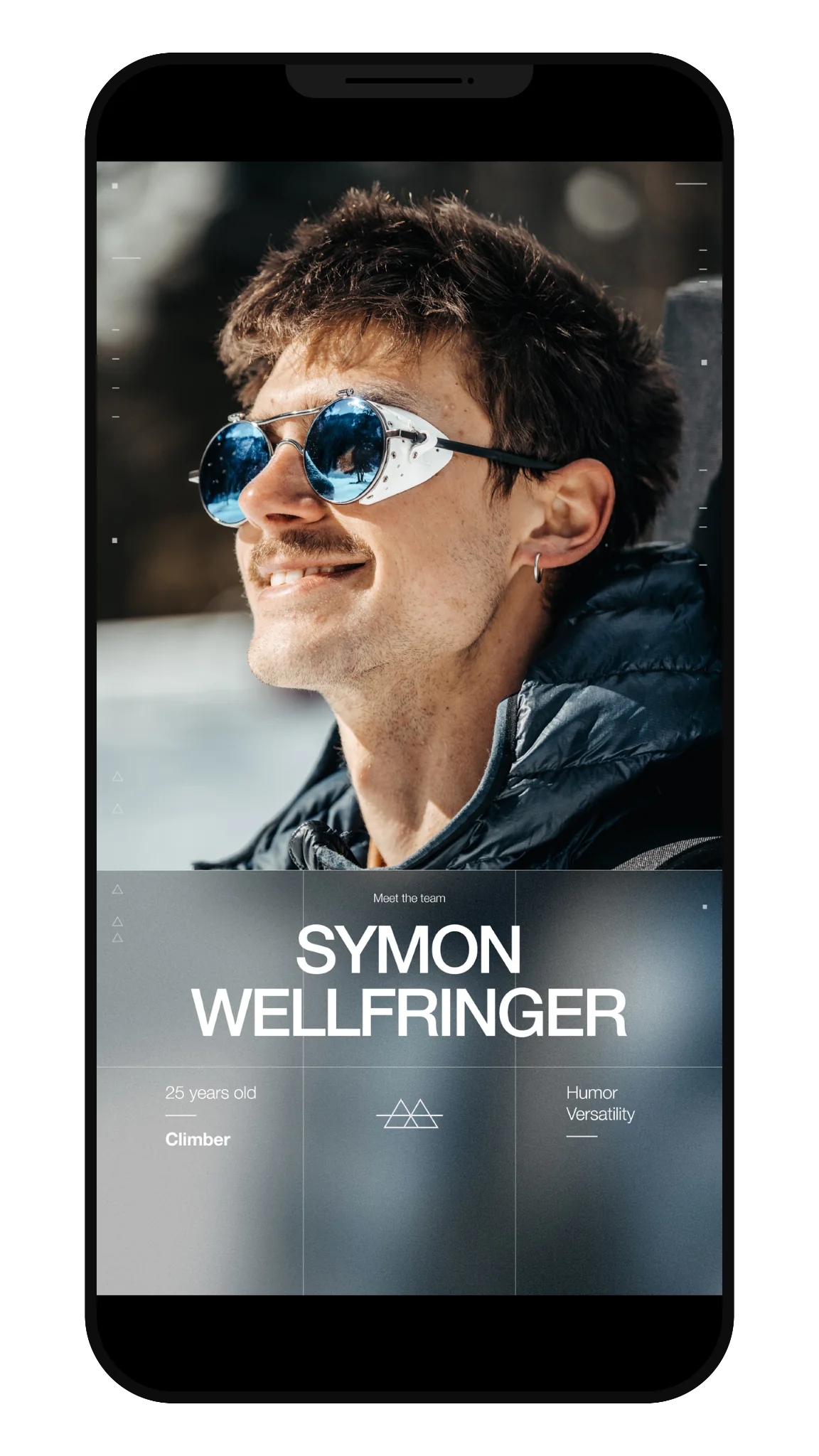 Portrait de Symon Wellfringer — photographie et identité visuelle d’un athlète outdoor