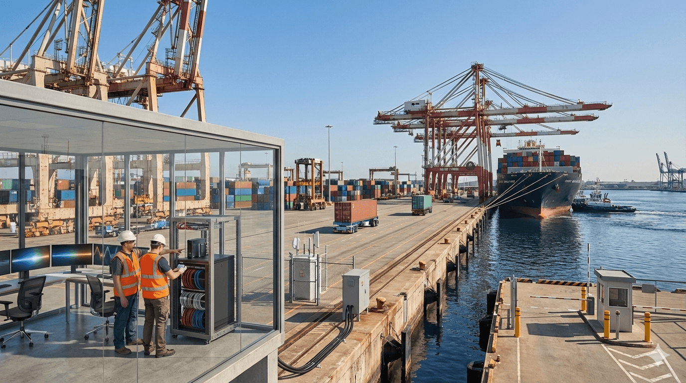 OTICS Security for Ports  & Maritime Infrastructure