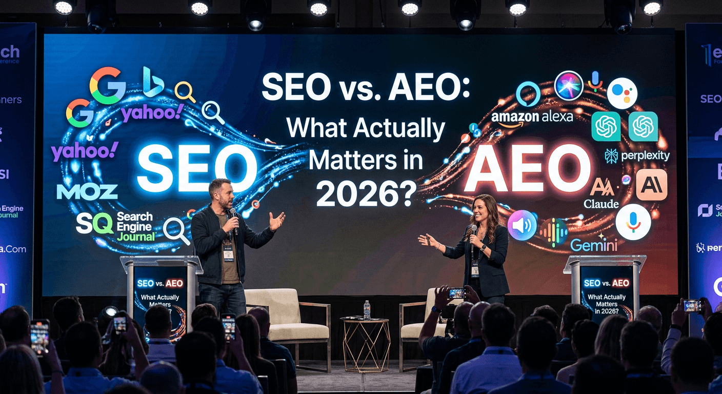 SEO vs AEO: What Actually Matters in 2026? | Aetrix