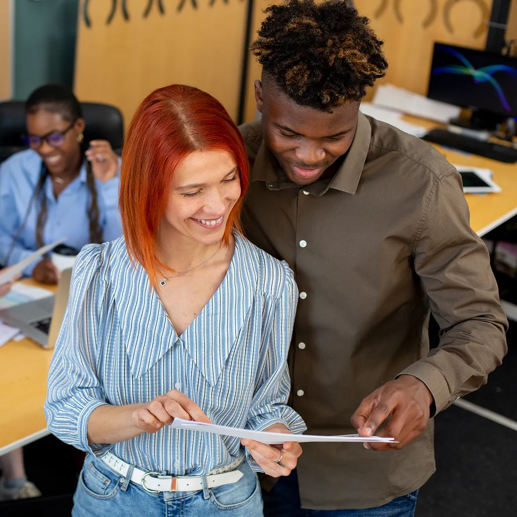 Apprenants en centre de formation en Guyane