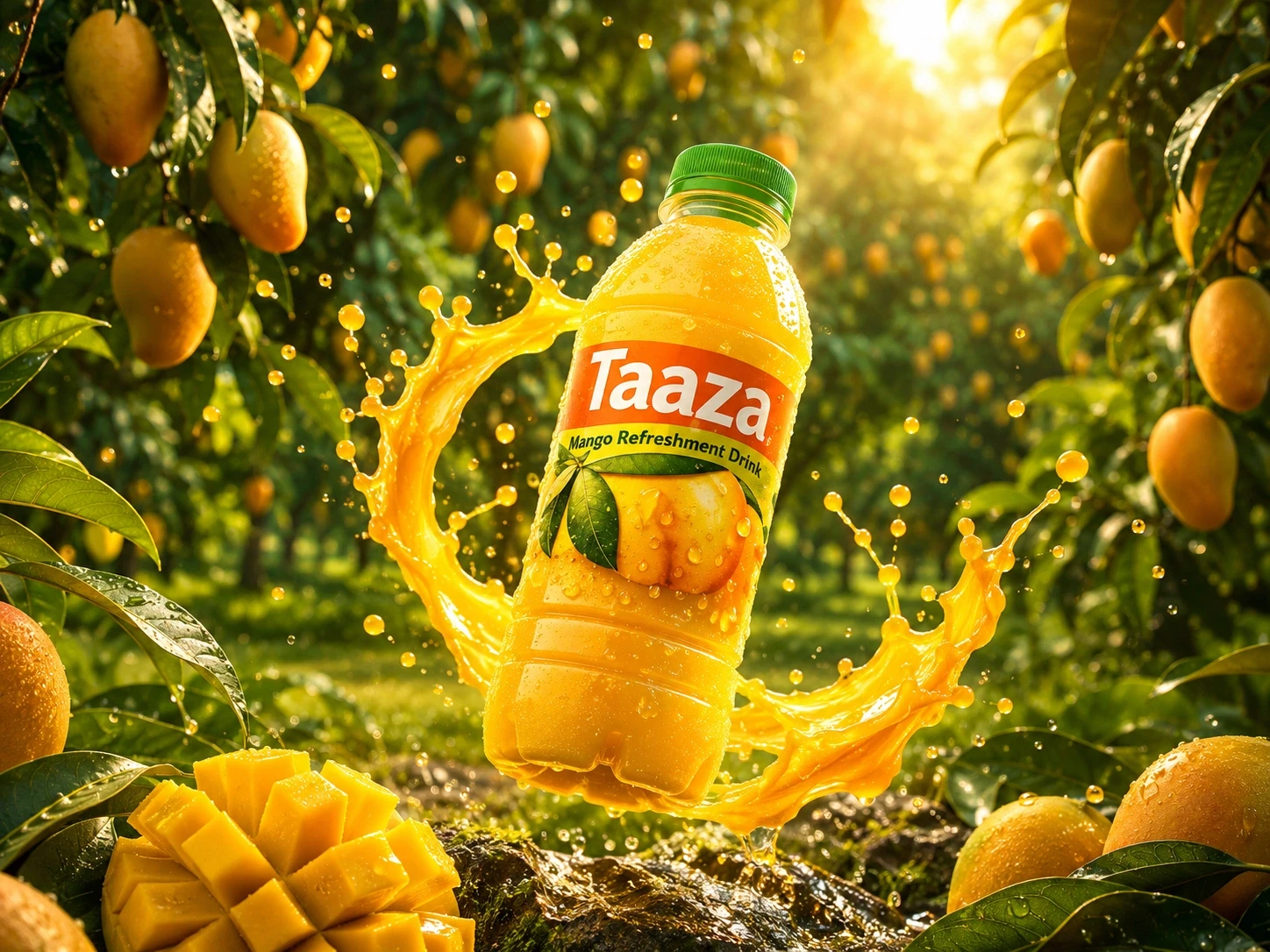 Mango Drink Ad Campaign