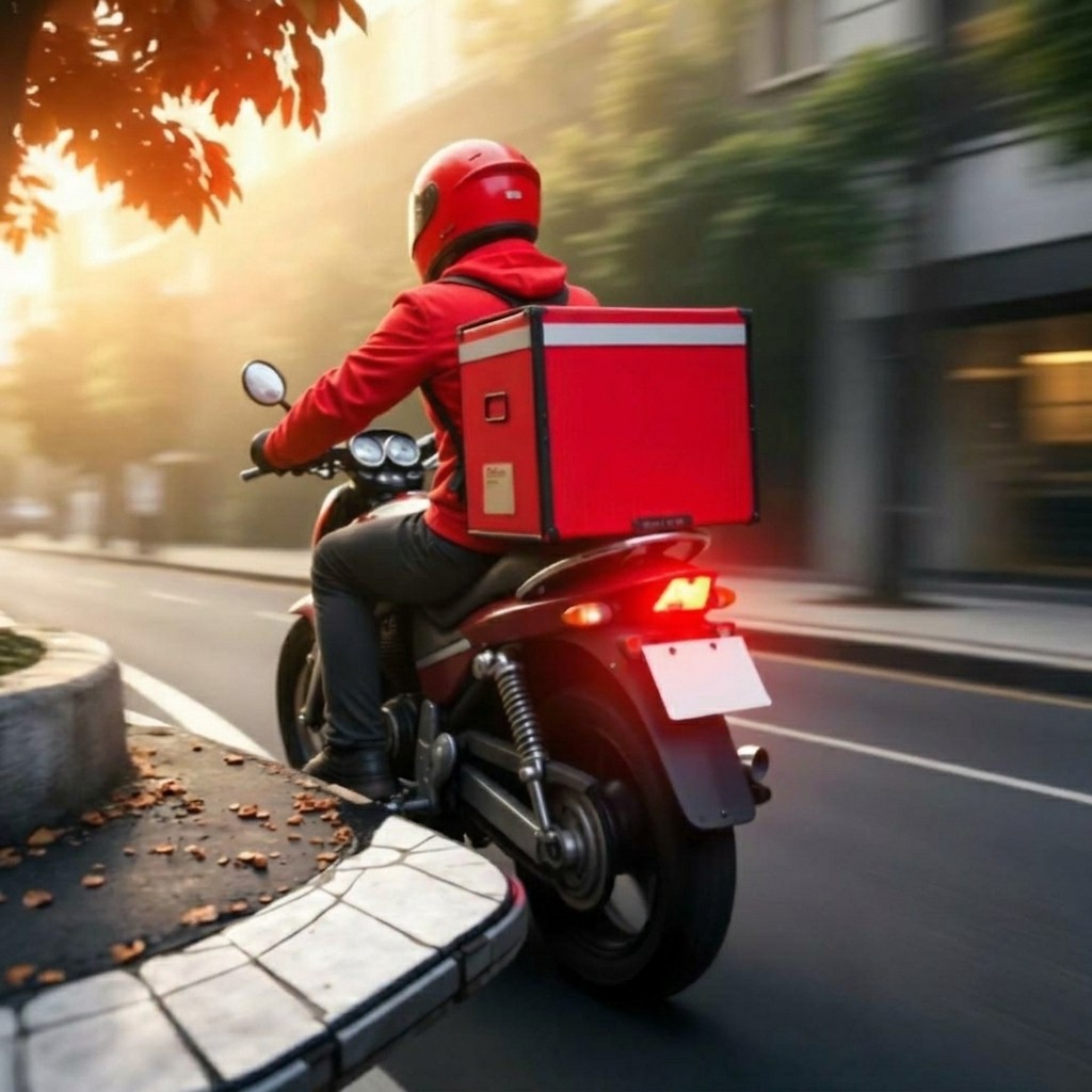Image of a deliver bike