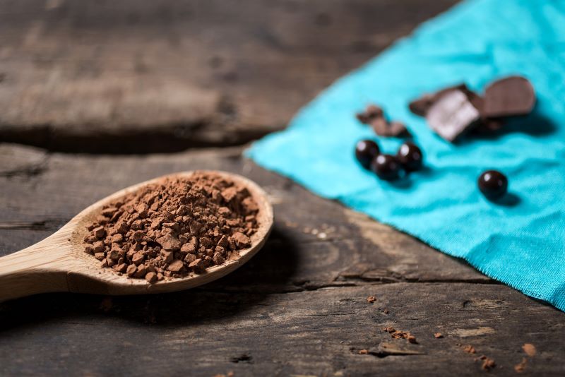 Chiacchiere al cacao