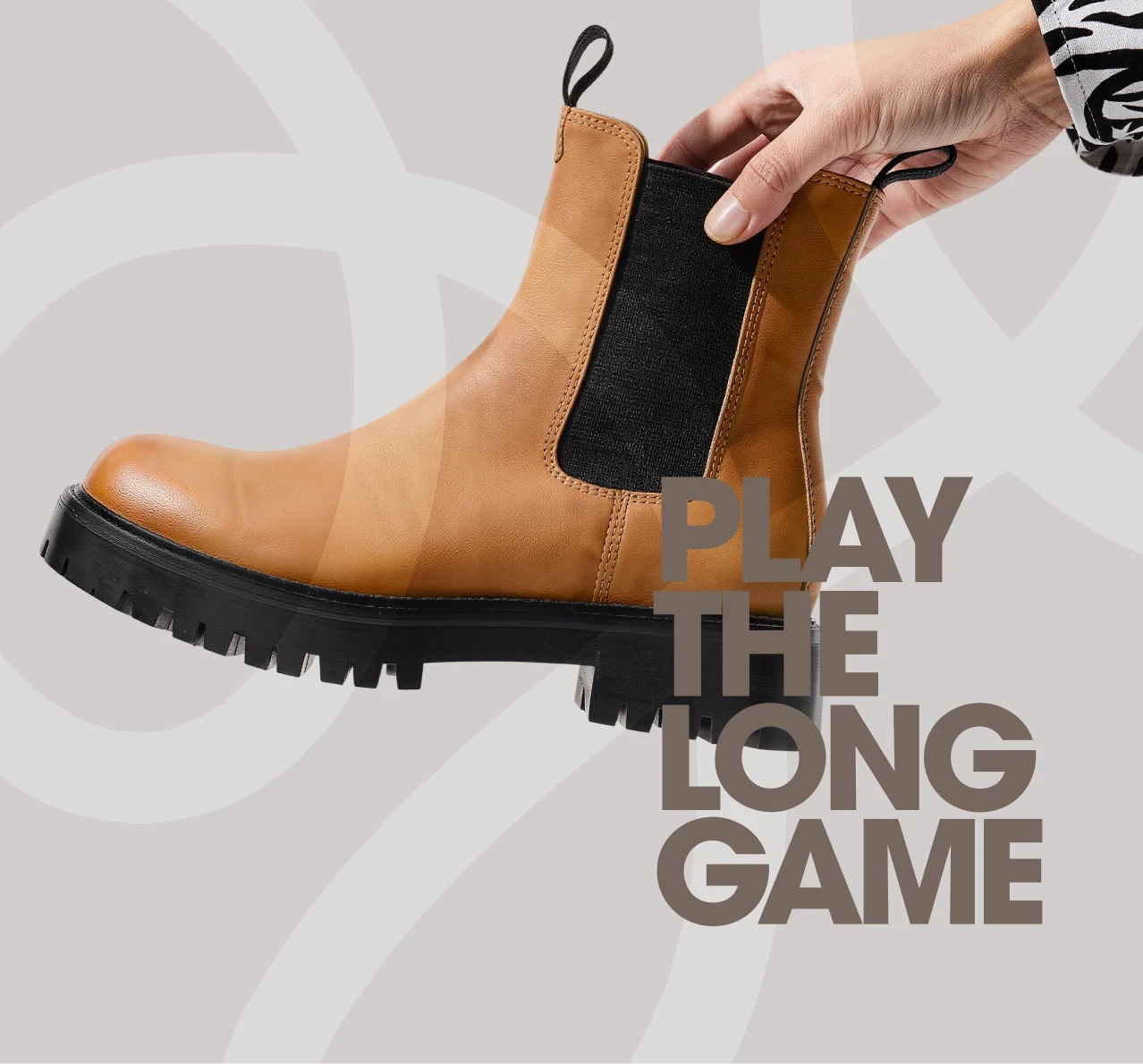 Minimal visual, neutral tones