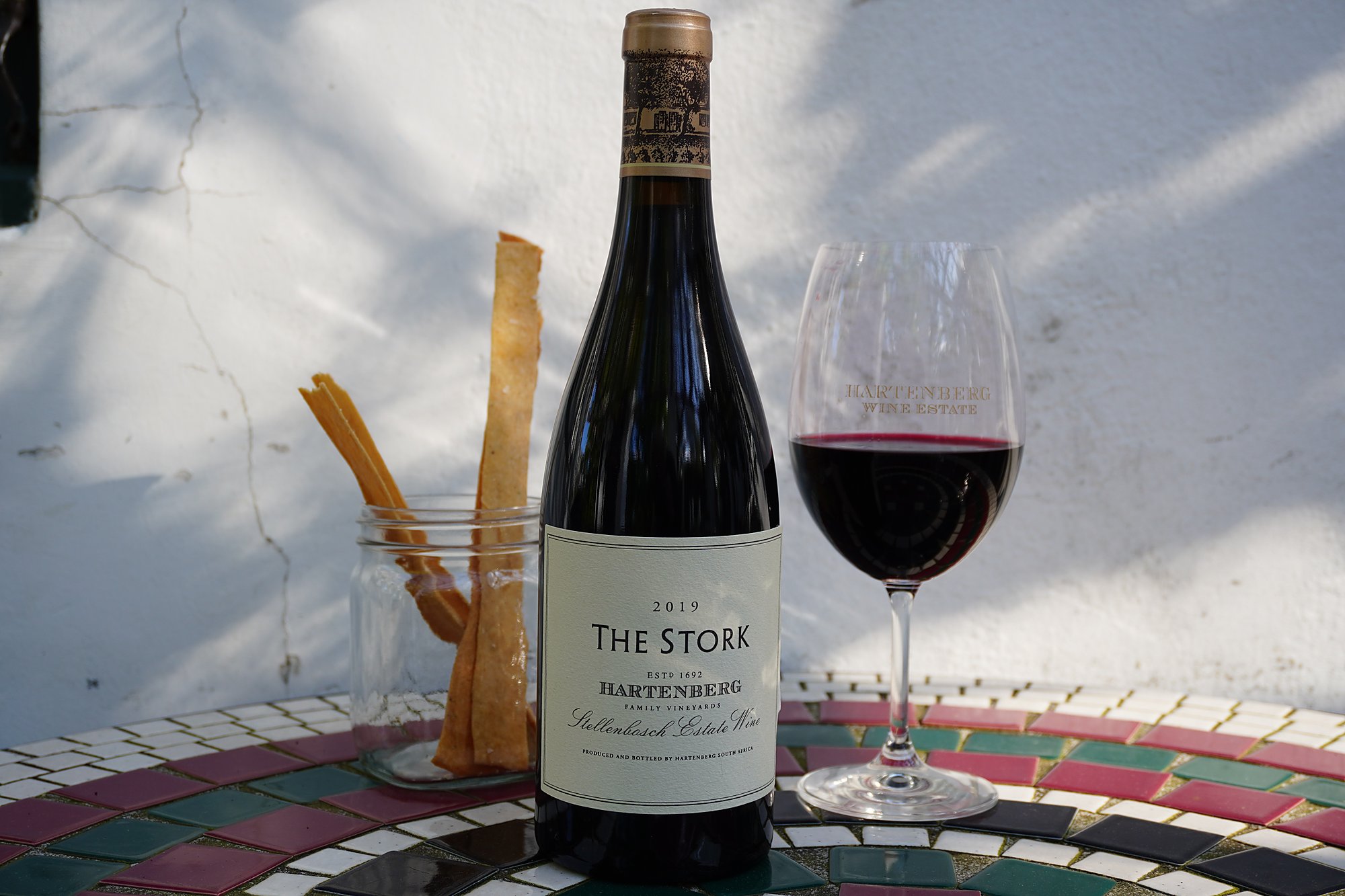 Hartenberg The Stork Shiraz bottle