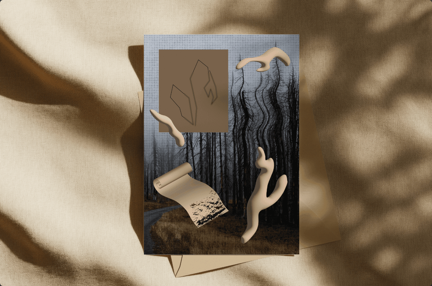 Riding a bicycle with V sign