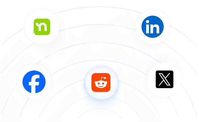 Logos of tools outward, illustrating easy integration with no engineering required.