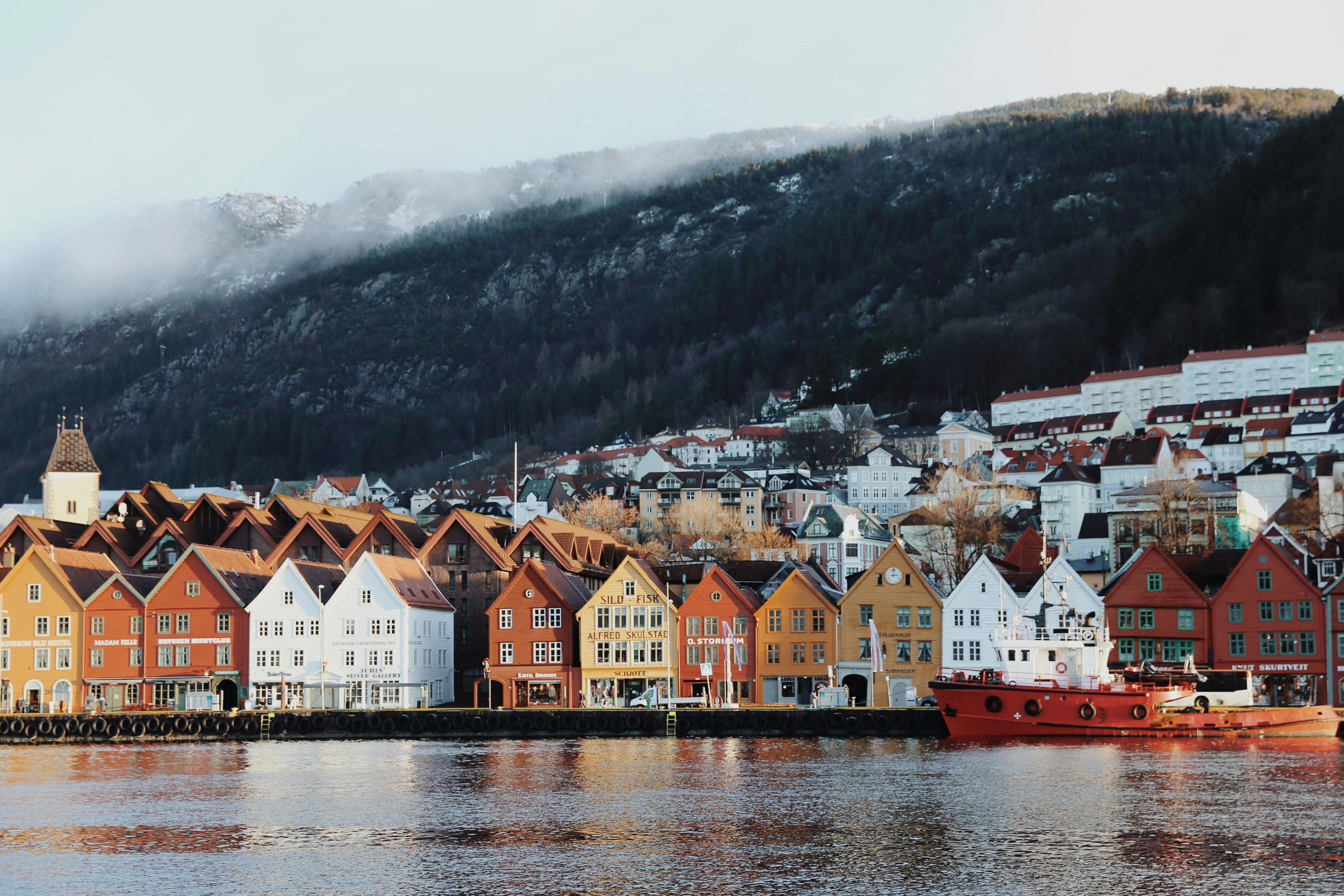Photos of houses in Bergen