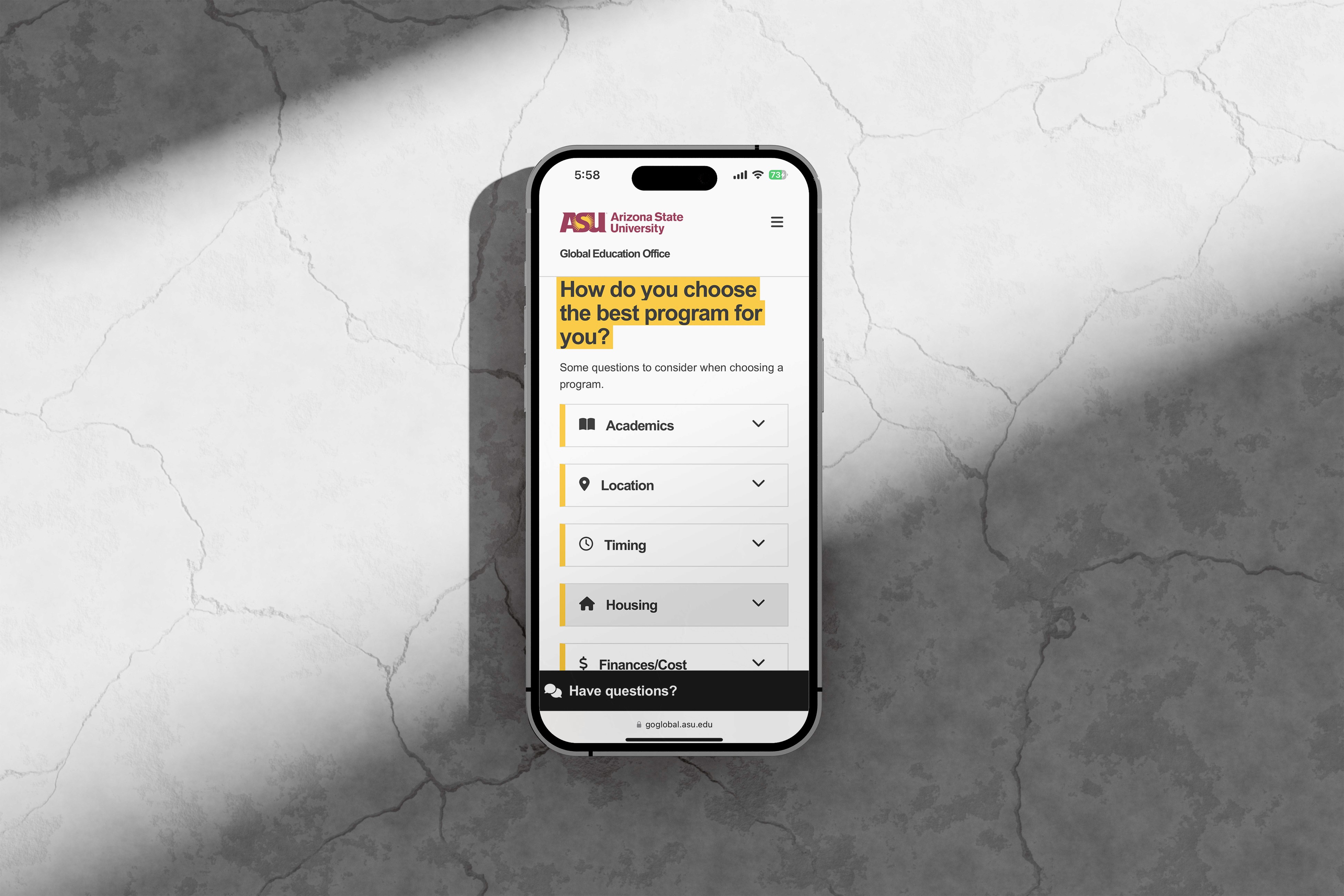 Image of two smartphones with a gray background