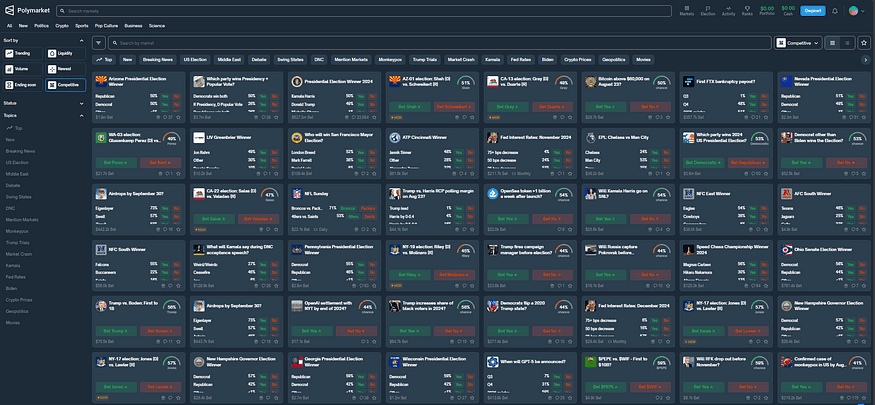 Polymarket Interface