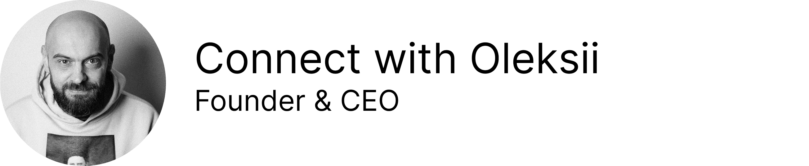 Connect with Viktoriia (CEO, Co-Founder)