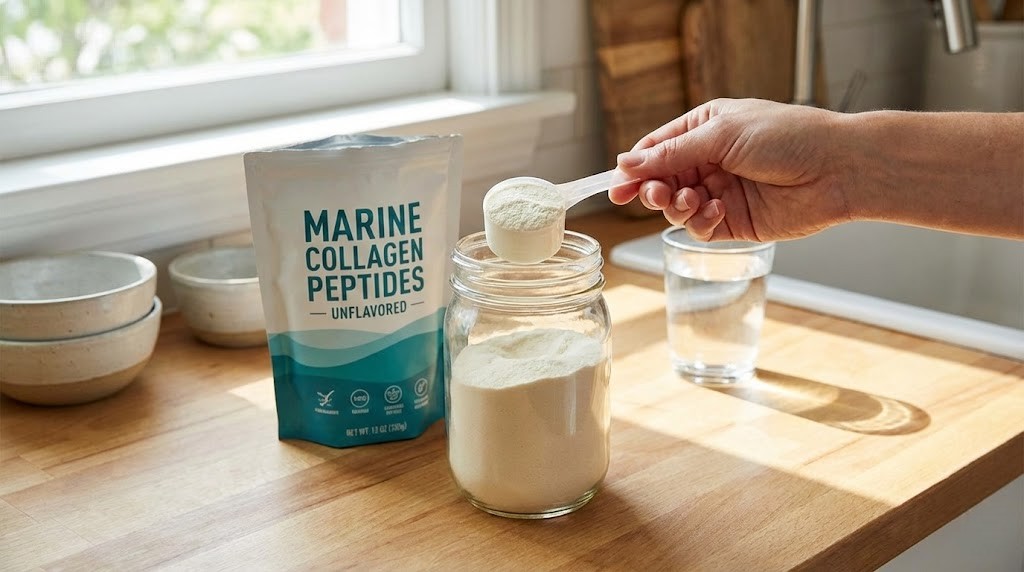 marine collagen peptides powder