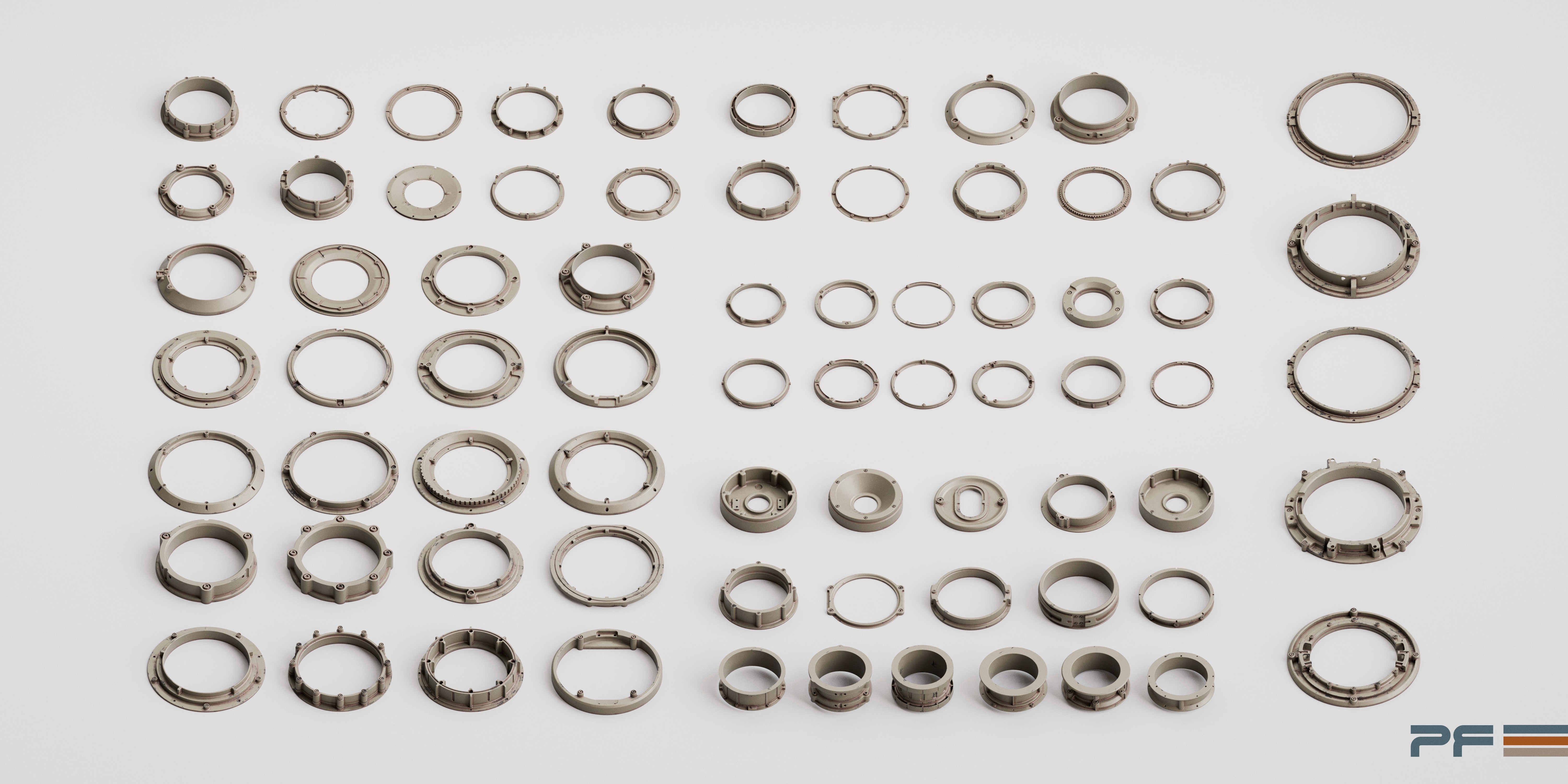 Principal forms details matter kitbash details