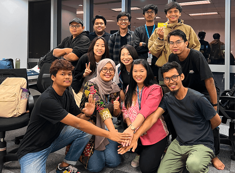 Ruangguru product design team collaboration featuring Jodith Valerie