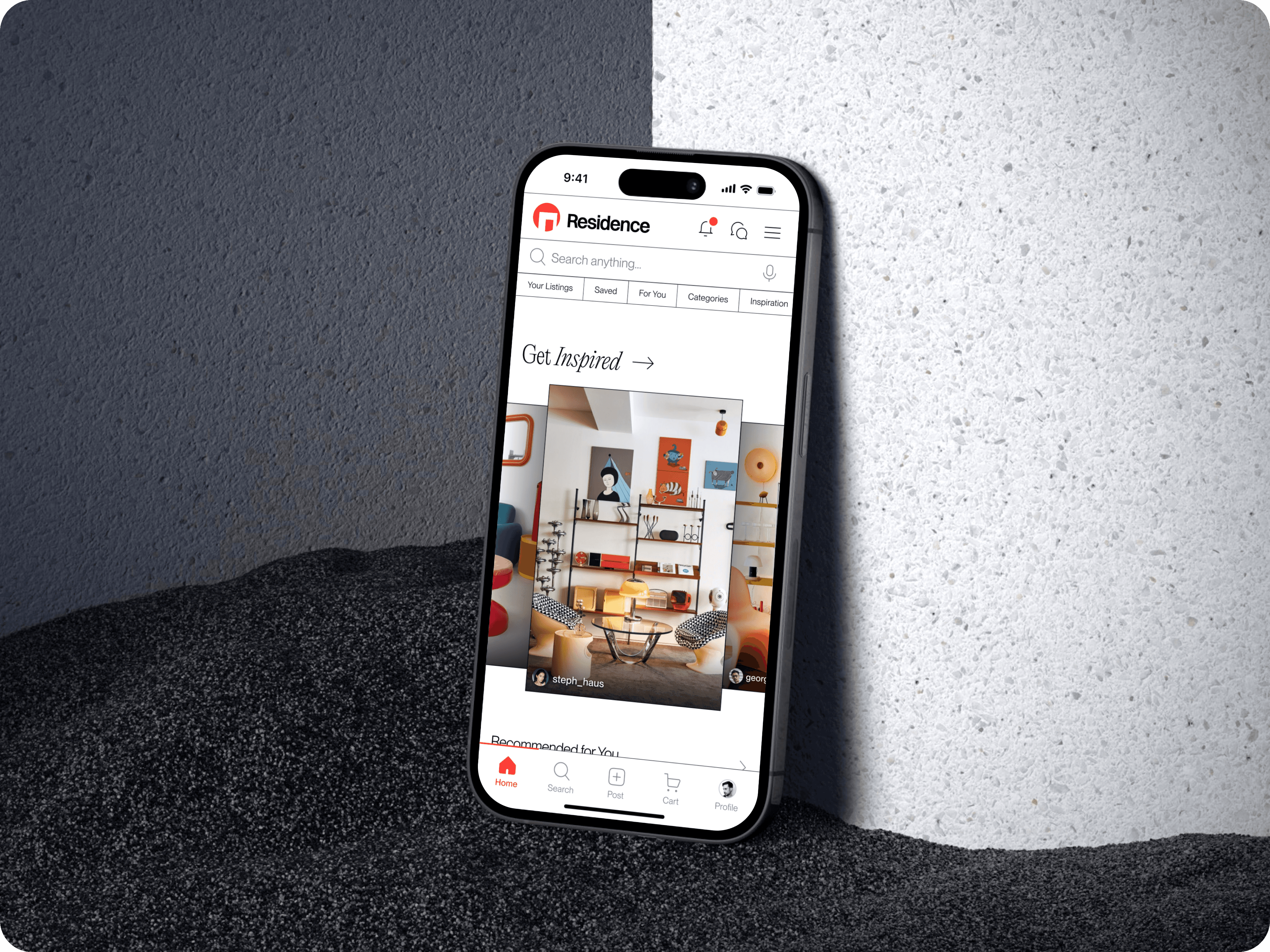 Residence Mobile Mockup