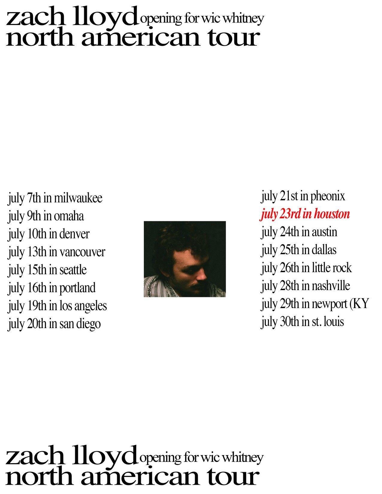 Tour Dates