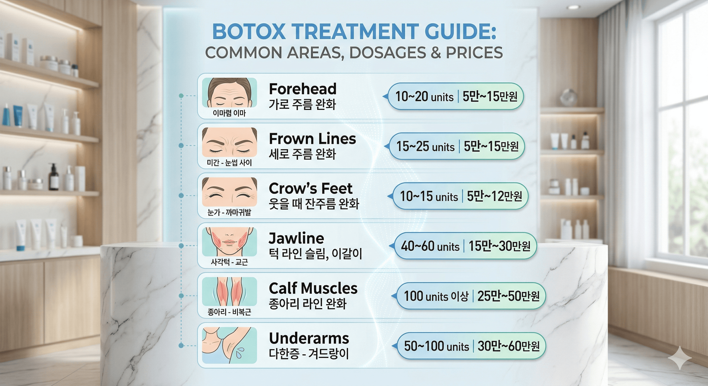 보톡스, 싸다고 좋은 게 아닙니다. 연간 비용을 줄이는 법