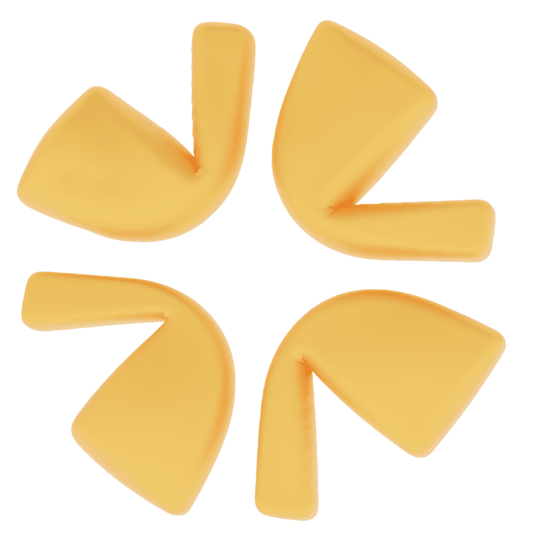 Abstract metalic shape