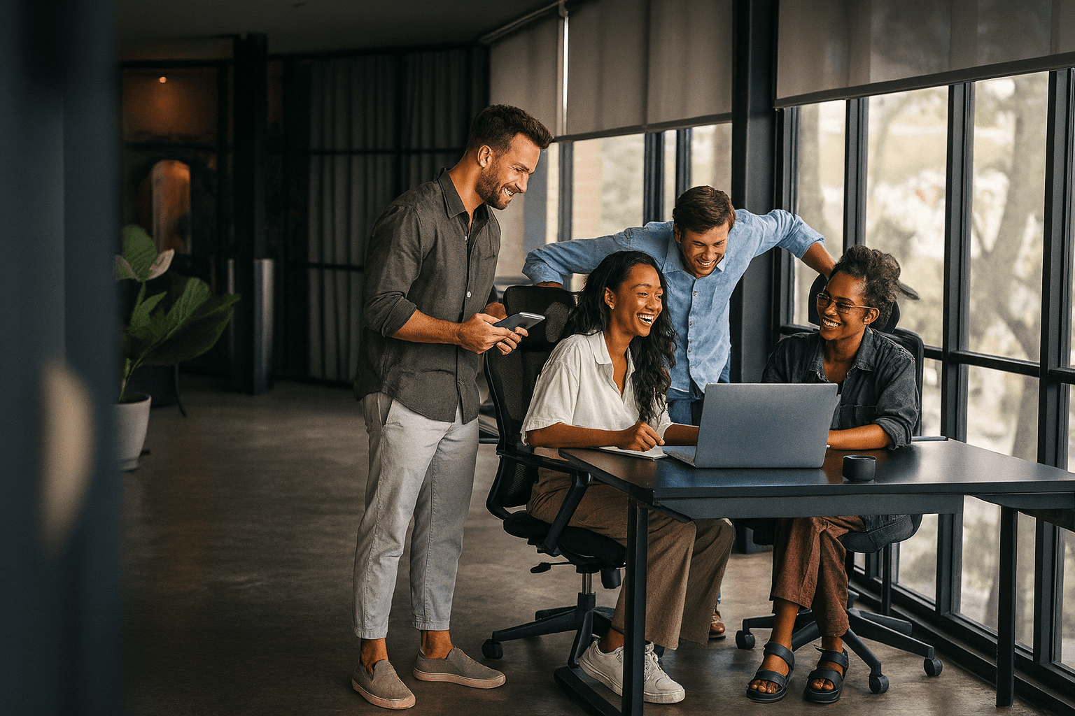 relance client équipe collaboration trésorerie externalisation