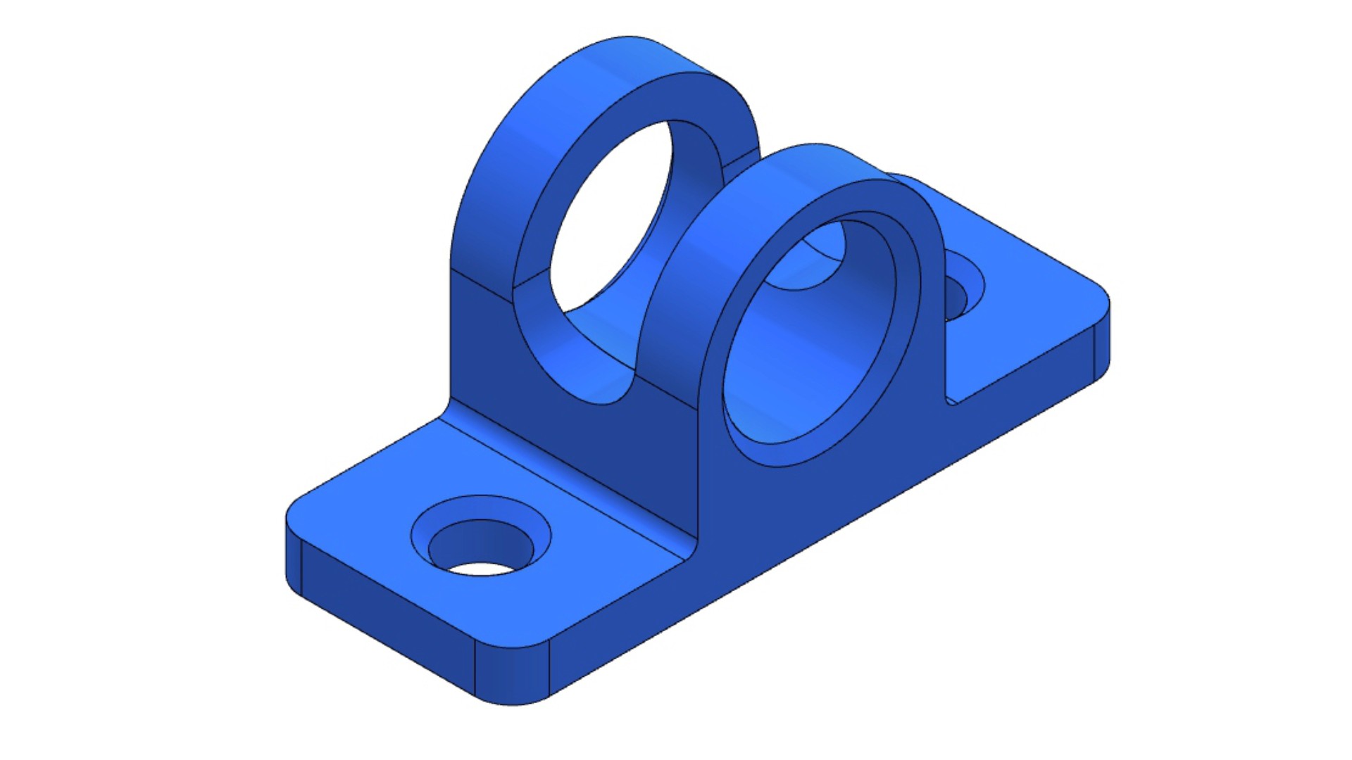 immagine di un supporto albero a 2 fori