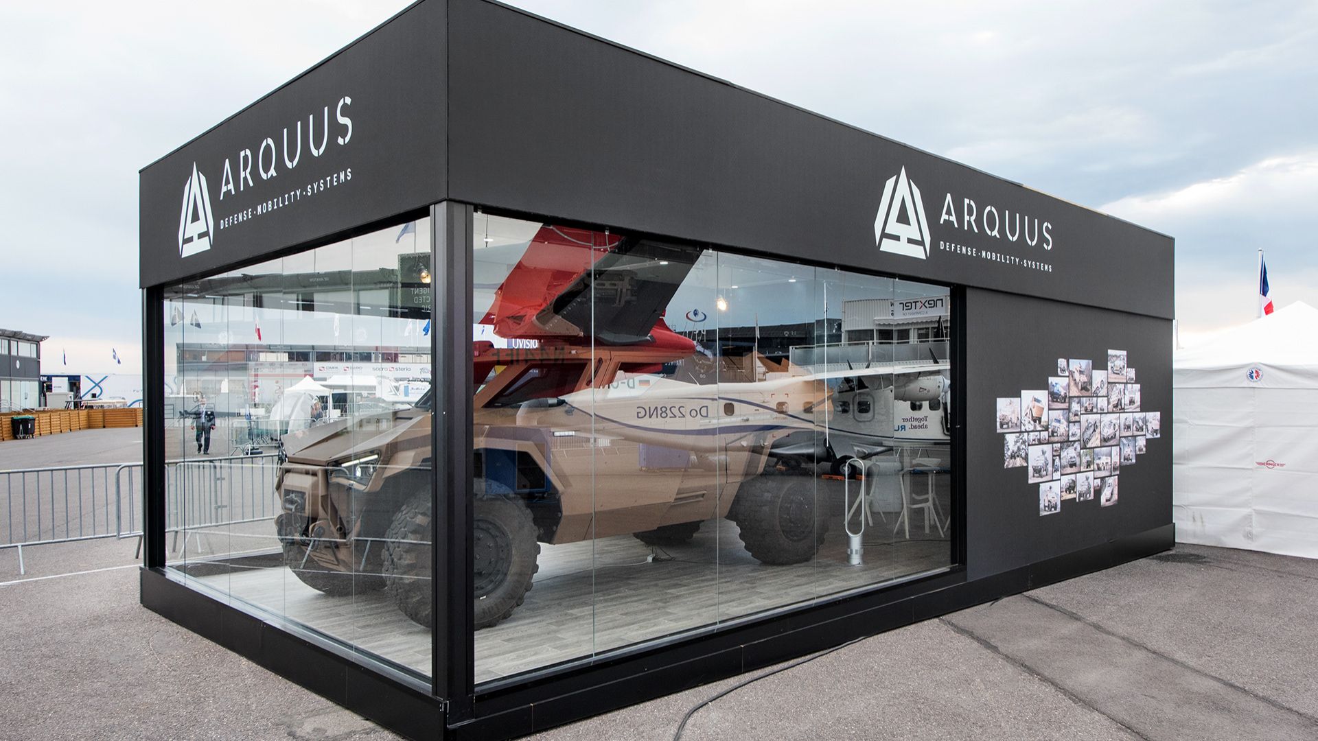 Stand Arquus SIAE par Expace