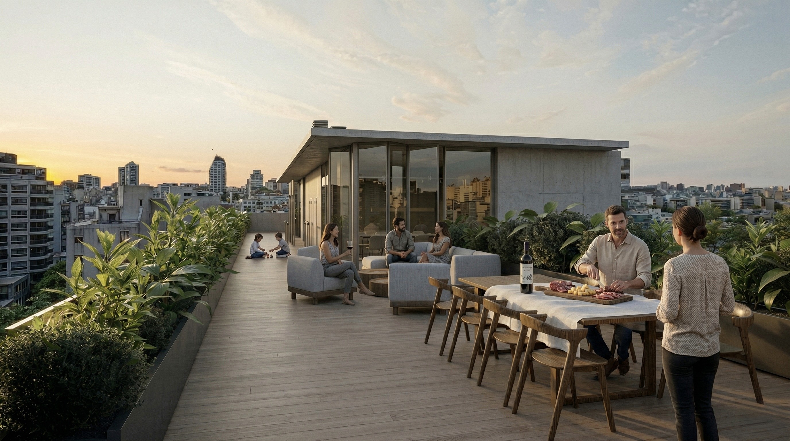 Athlete winning a race