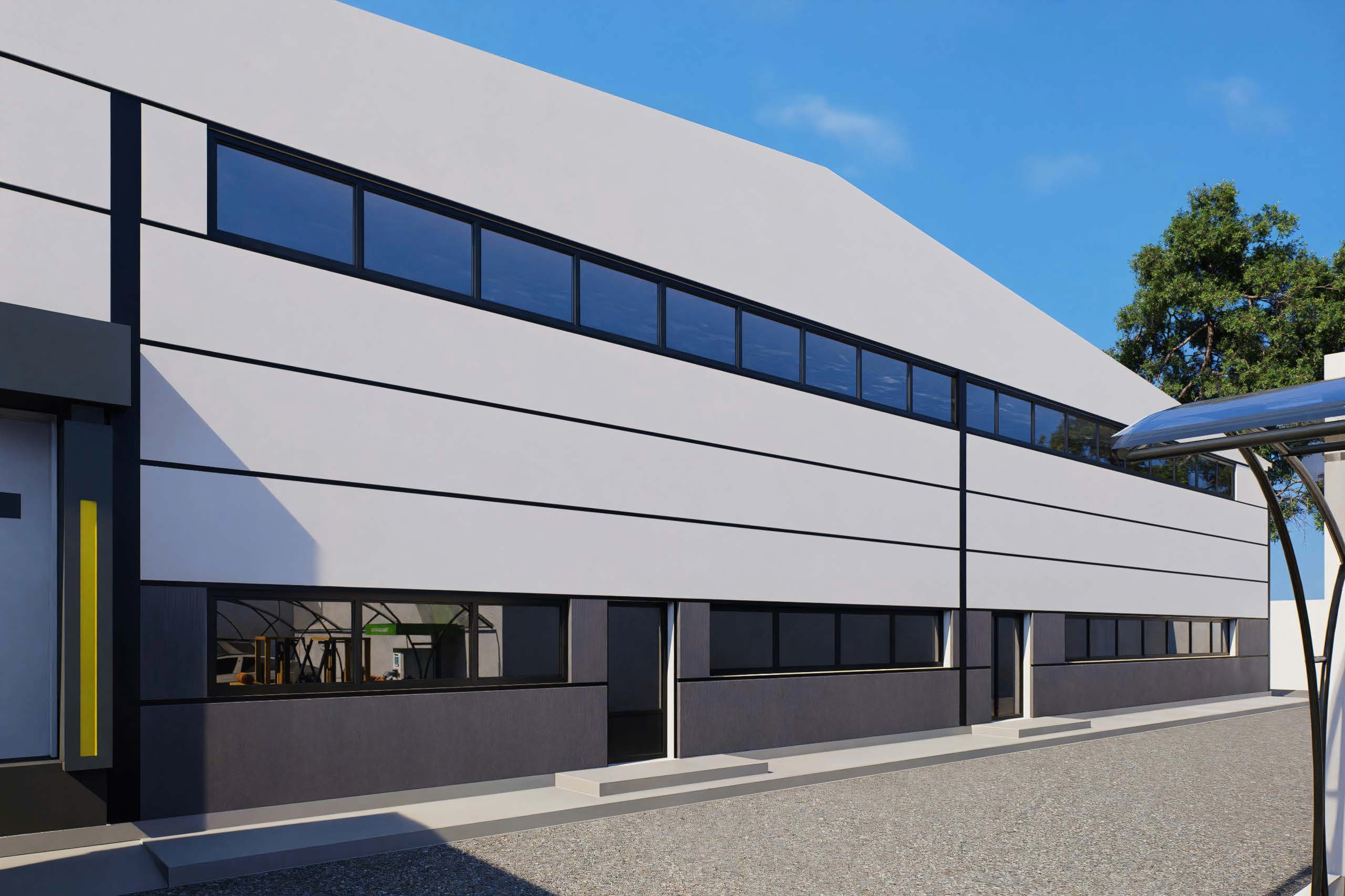 Архитектурный рендер фармацевтического склада