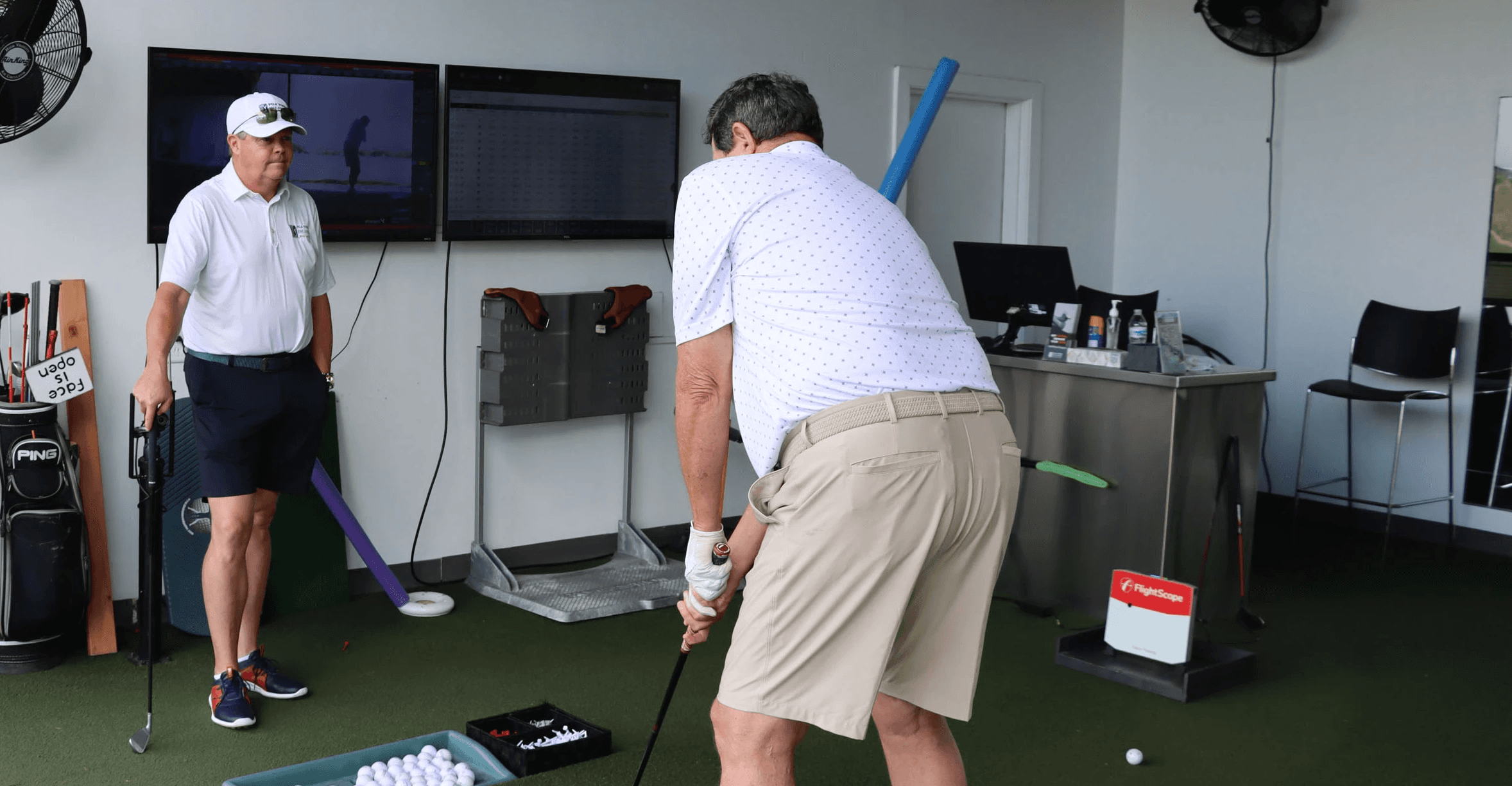 Man with surfing with paddle