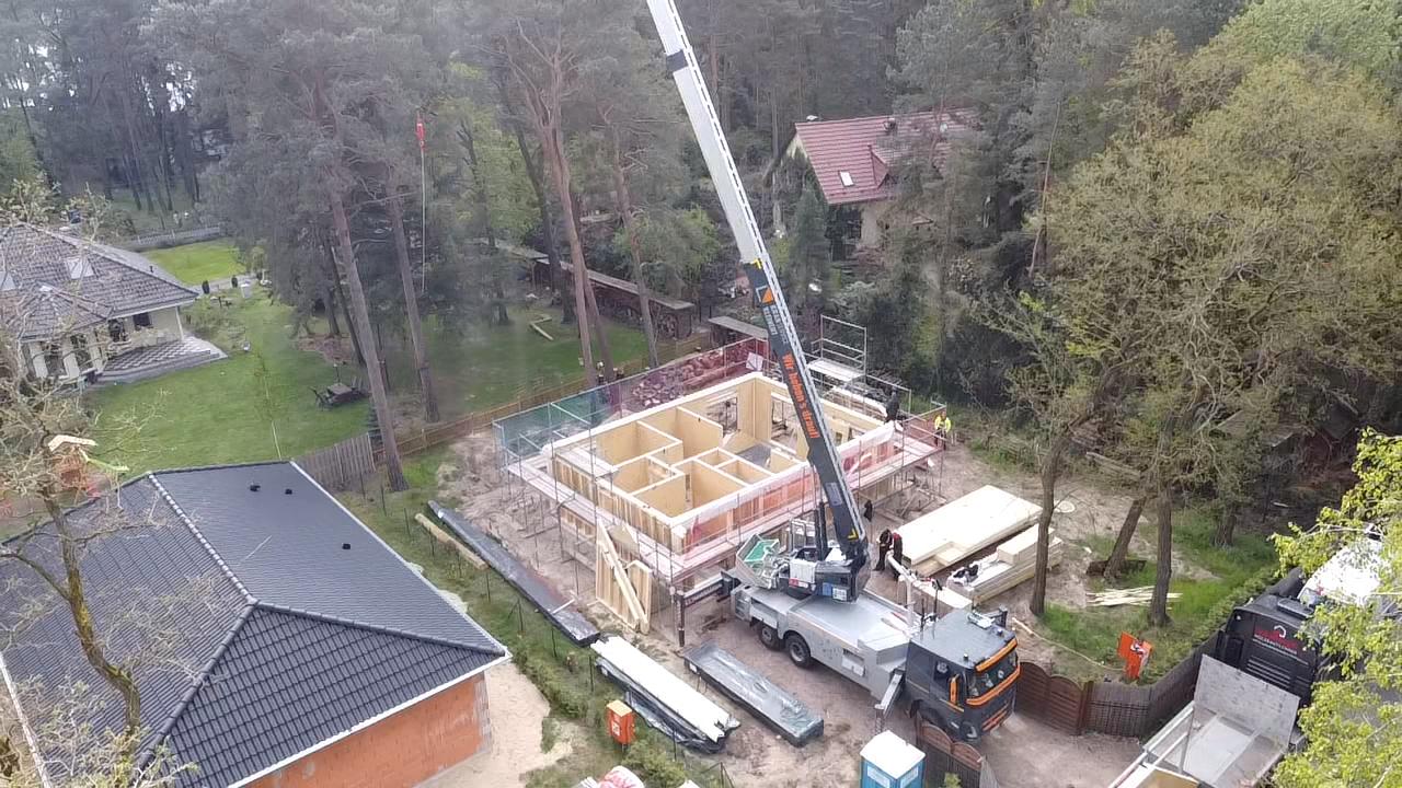 Holzständerbauweise