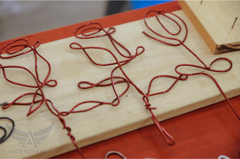 Wire-Shaped Keychains