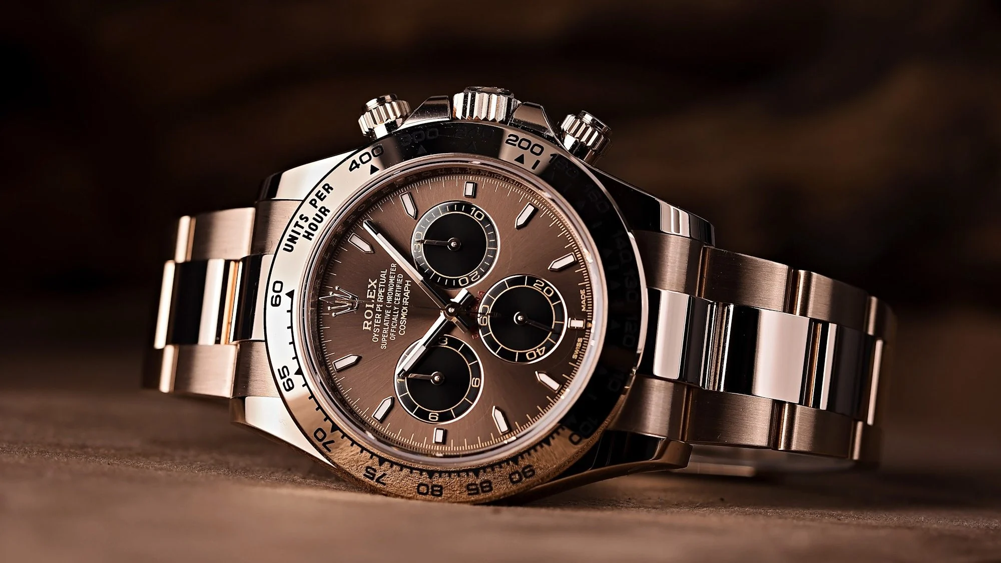 Rolex Daytona watch close-up