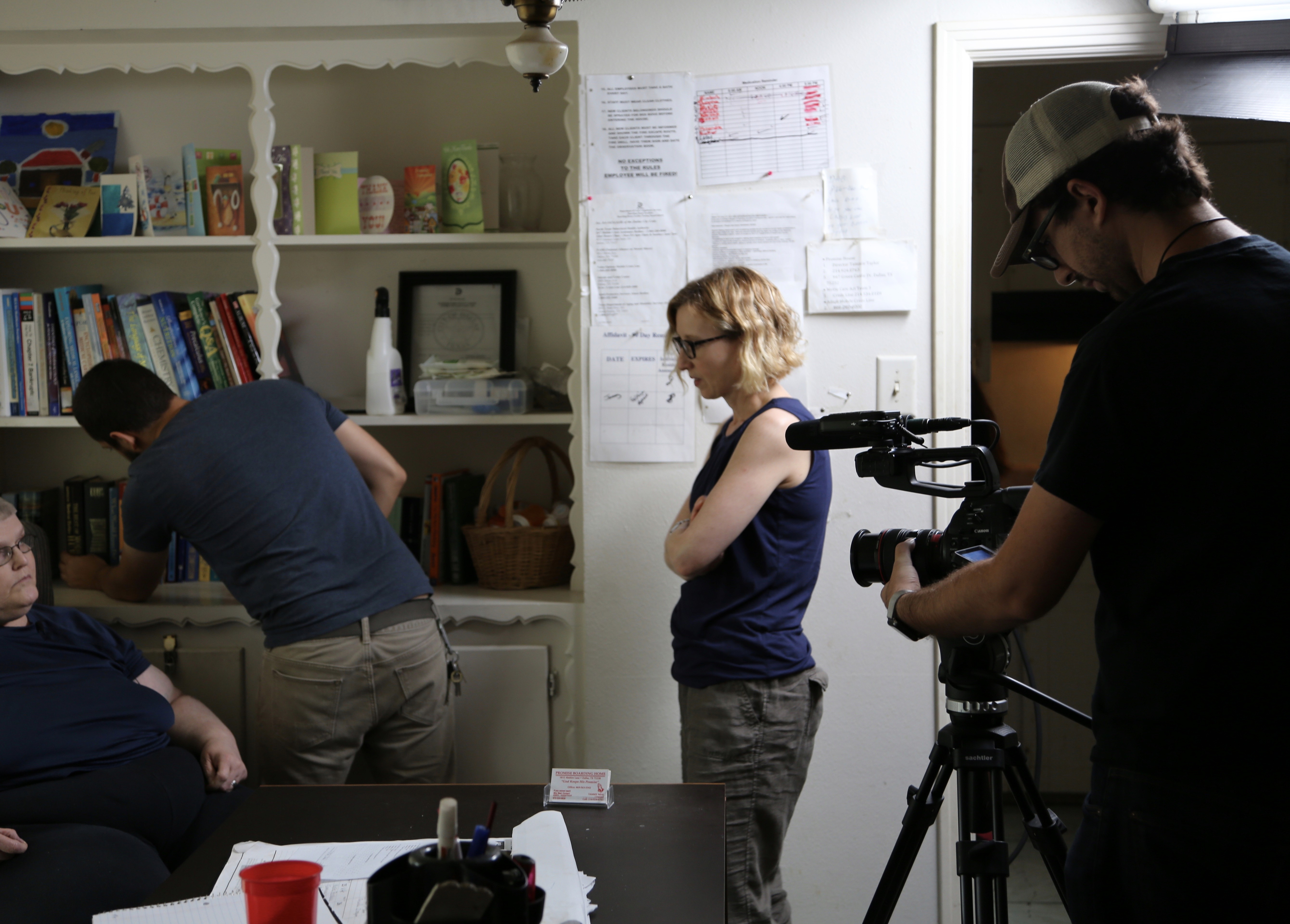 Behind the scenes on Promise House