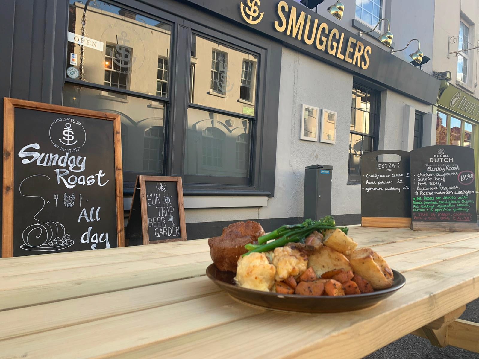The newly opened Smugglers restaurant in 2018.