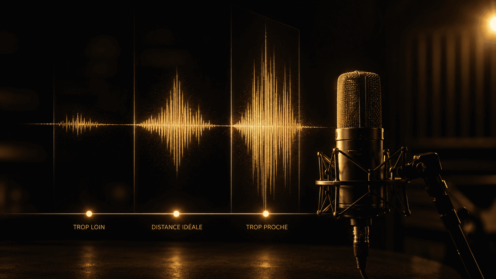La bonne distance avec le microphone — Comment réussir ses prises vocales en studio ? | Seven Studio