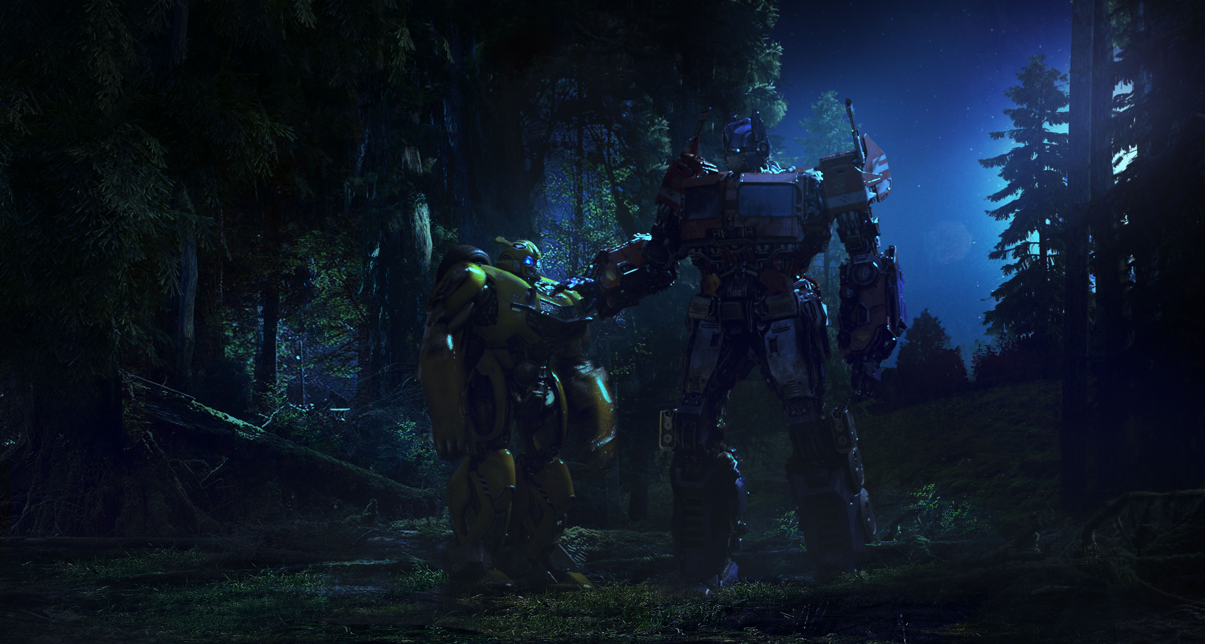 Bumblebee concept art – establishing the visual language and look of the film