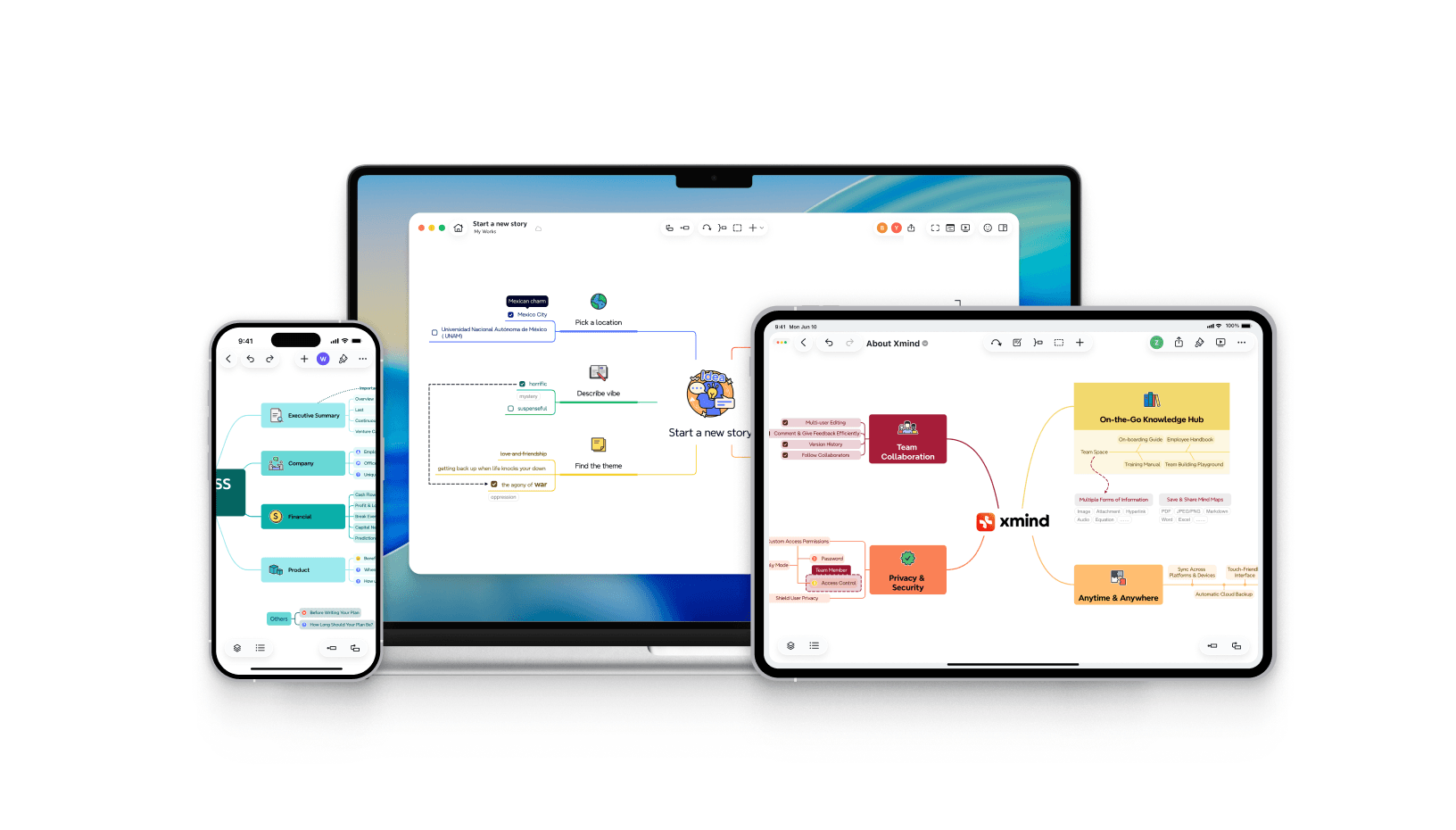 Xmind 多设备思维导图，适合灵活工作。