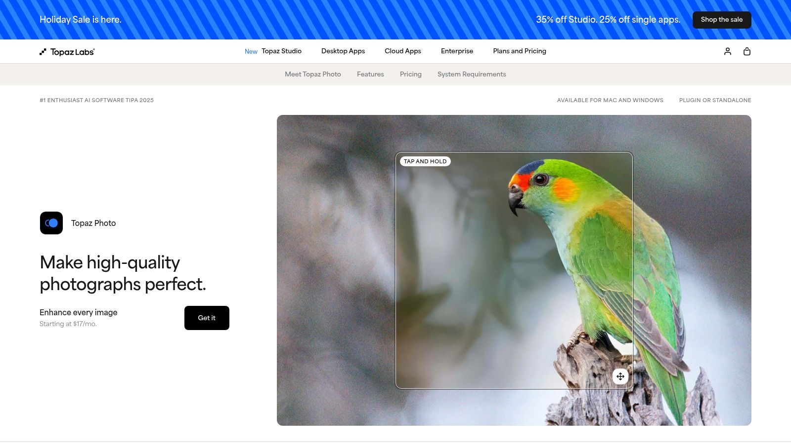 Topaz Labs (Topaz Photo & Gigapixel)
