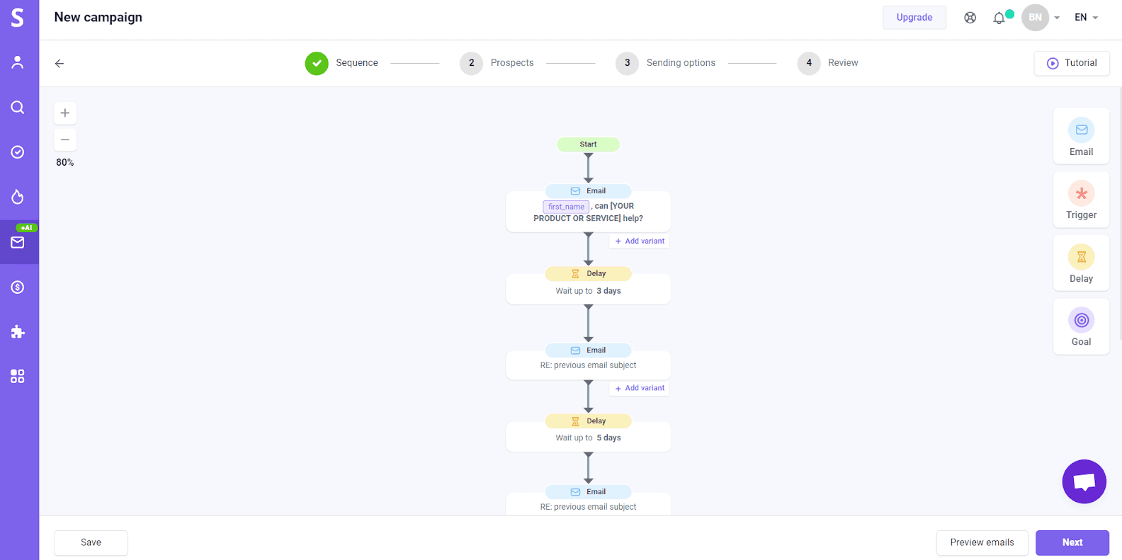 Snov.io Drip Campaigns