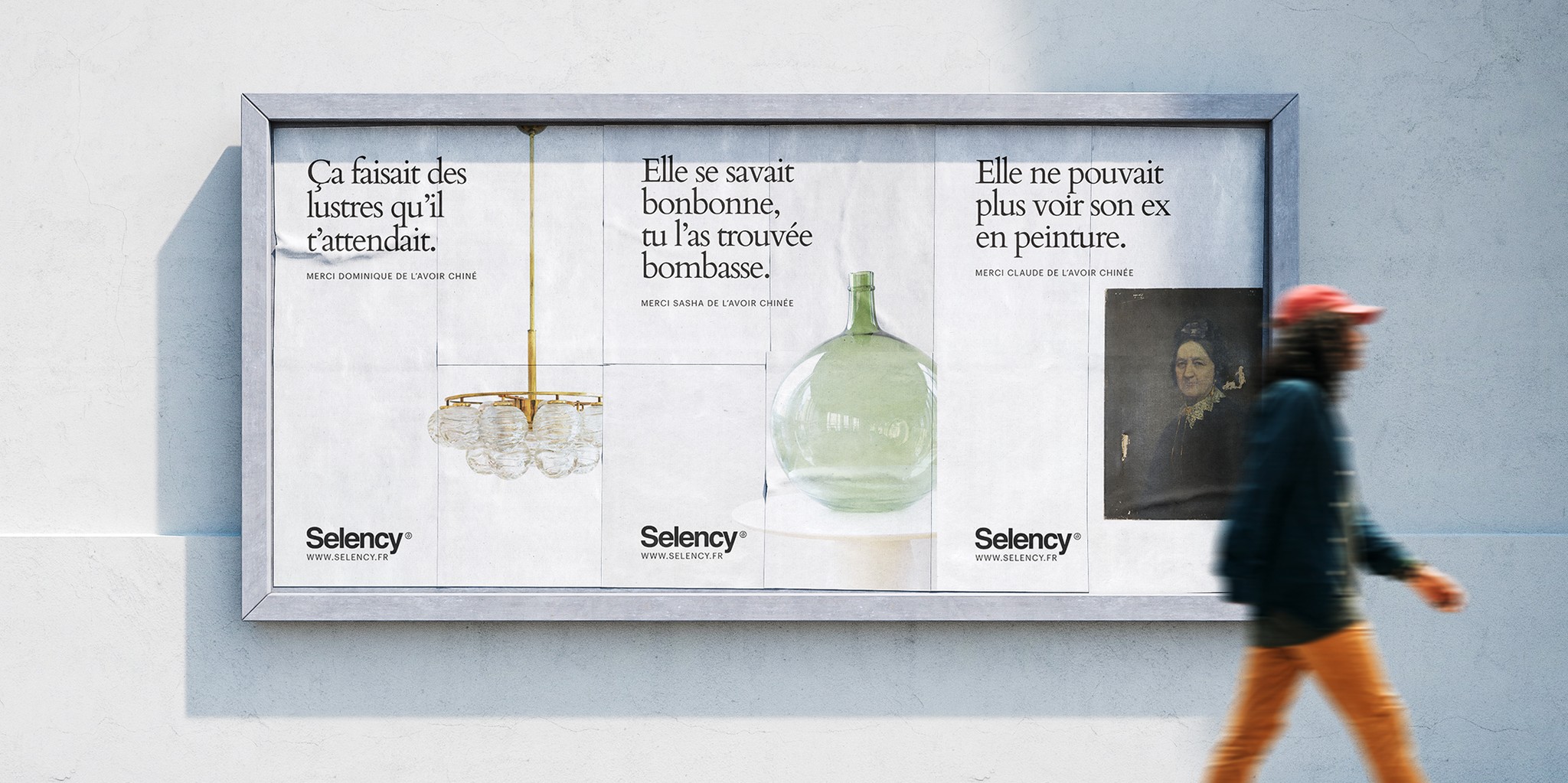 Direction artistique, shooting et design graphique, campagne d'affichage print