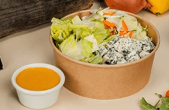 Chili miso crunch salad takeout